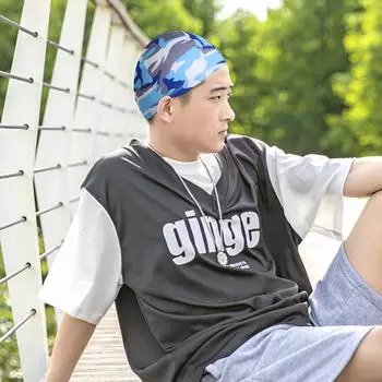 T0# Quick Dry Helmet Summer Sunscreen Riding Bicycle Cooling Skull Cap (A)