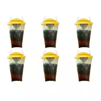 T0 # Сумка для ловли мух с приманкой для борьбы с вредителями Пакет ловушек для мух Открытый ловец мух