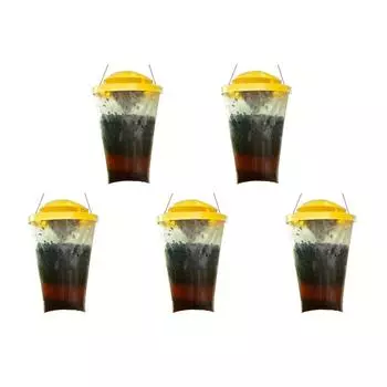 T0 # Сумка для ловли мух с приманкой для борьбы с вредителями Пакет ловушек для мух Открытый ловец мух