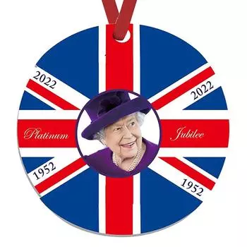 T0# Сувениры Елизаветы Королевы II Подвесные рождественские украшения для спален Гостиных Гар D