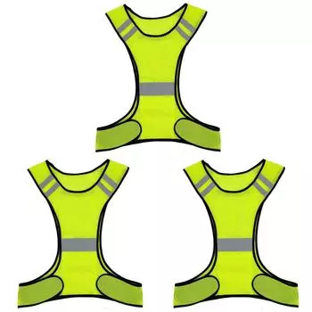 T0# Светоотражающий жилет Дышащий защитный жилет для ночного бега (Йель