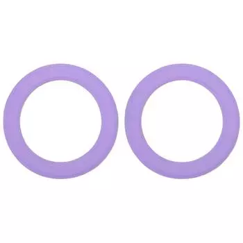 T0 # Железная пластина-стикер Ультратонкое кольцо для магнитного беспроводного зарядного устройства (Пурп