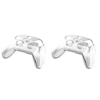 T0# Жесткий защитный чехол Противоскользящий противоударный прозрачный кристаллический чехол для серии Xbox