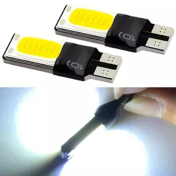 T10 Автомобильный светодиодный парковочный дневной свет Боковой габаритный фонарь Лампа для чтения Сигнал поворота Подсветка номерного знака Светодиодная лампа багажника COB