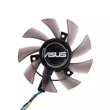 T128015Bu Fd8015U12D Dc12V 0.50Amp вентилятор для видеокарты Gtx 1650-O4G 4Pin кулер вентилятор замена