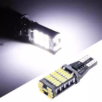 T15-4014-45smd фонарь заднего хода с высокой яркостью, декодирование 12 В, сигнал поворота, стоп-сигнал для автомобилей белый