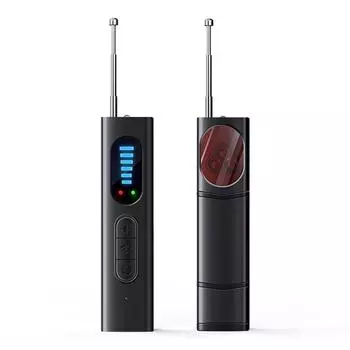 T15 Беспроводной сканер радиочастотных сигналов, 5 уровней, регулируемая чувствительность, GPS-детектор, 25 часов рабочего времени, электронная подметальная машина для офиса