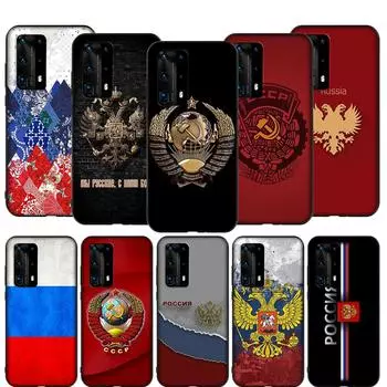 T161 чехол с гербом российского флага для Honor Note 6A 7A 7C 7X 8 8A 8C 8X 9 9A 9X 10X 20 20S 30 Y6P Lite Pro Honor 6A