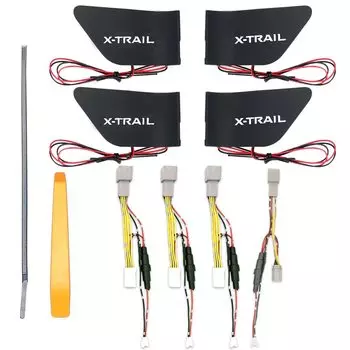 T33 эксклюзивная внутренняя светодиодная подсветка ручки 9 цветов переключения типа X-TRAIL X-TRAIL