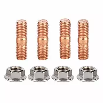 T3 Turbo Stud M10x1.50 Резьба T3 T4 T6 Высокопрочный комплект турбошпилек Фланцевая гайка - T4 Turbo Stud