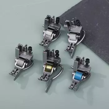 T5 5-в-1 многофункциональная регулируемая прижимная лапка для шнура / обычная / молния для промышленной швейной машины челночного стежка