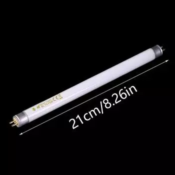 T5 T8 Лампа-уничтожитель комаров 6 Вт 8 Вт 10 Вт 15 Вт Ультрафиолетовые лампы 365 нм Ультрафиолетовая ловушка для вредителей Мухи Насекомые Синий свет 21cm