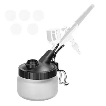 T62 Бутылка для чистки аэрографа Многофункциональные инструменты для чистки Шайба для модели ногтей Отработанная сольвентная краска