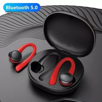 T7 ProWireless Bluetooth-совместимые наушники 5.0 HiFi стерео наушники спортивная гарнитура чёрный