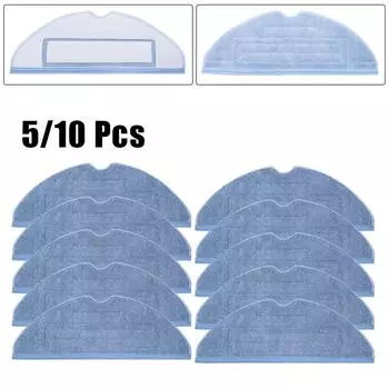 /T7+/T7S Подушечки для швабры 5/10 шт. для Robo Rock T7 из микрофибры 10pcs