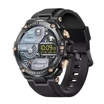 T88 Мужские водонепроницаемые Bluetooth-умные часы для плавания и спорта Public mold, Round