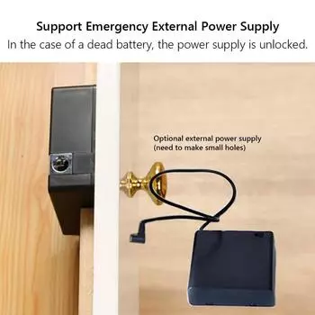 T8 интеллектуальная карта IC шкафа разблокировка умный деревянный дверной ящик замок QDE