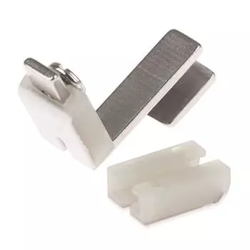 T950 Пластиковая промышленная швейная лапка Регулируемая толщина и тонкость Закрывающаяся лапка для сборок и плиссе Тефлоновая