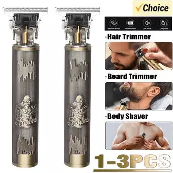 T9 беспроводной электрический Hairber бритва триммер для волос бытовая техника дорожные парикмахерские бритвы бритвенный станок для мужчин триммер для мужчин чёрный