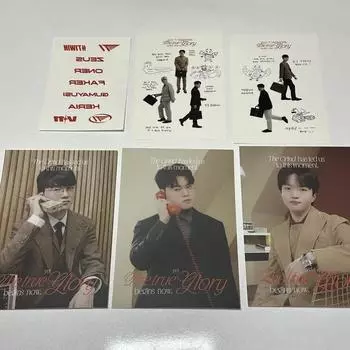 T-1 2024 Season s Greetings Postcard, Sticker, Tattoo Sticker In Bulk