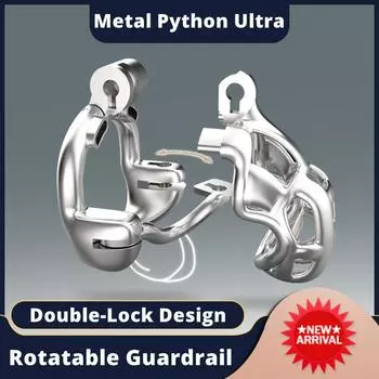 T Extreme Bondage из нержавеющей стали, мужская клетка для члена, труба, пенис, устройство целомудрия, съемная камера, секс-игрушки для взрослых 40mm ring