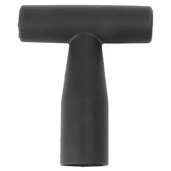 Т-образная ручка лопаты пластиковая прочная легкая нескользящая ручка для снега внутренний диаметр 3,4 см