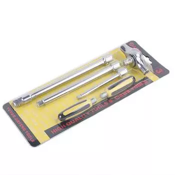 T-образная рукоятка гаечный ключ с храповым механизмом, быстроразъемный шестигранный инструмент с несколькими размерами, совместимый с профессиональным домом для затягивания винтов