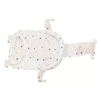 Т-образная сетка для детской ванночки, регулируемая, сетка для купания новорожденных, подставка для купания младенцев, аксессуары для душа для безопасного купания серебряный