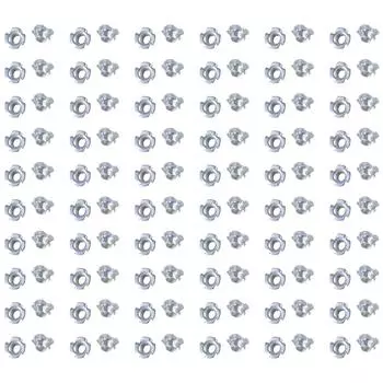 Т-образные гайки с 4 лапками из нержавеющей стали, железные, четырехлапчатые, резьбовые вставки для скалолазных зацепов, мебели, шкафов B