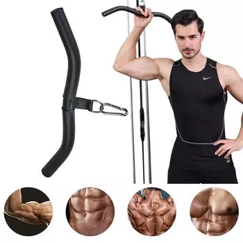 Т-образный брус для наращивания мышц спины, рукоятка для силовых упражнений на руки в спортзале, для мощной силовой тренировки спины и трицепсов