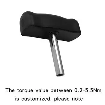 Т-образный ключ, 14 дюймов, 6,3 мм. Динамометрический ключ с определённым моментом. Шестигранный ключ с фиксированным моментом, совместимый с 4.5Nm small wrench разноцветный