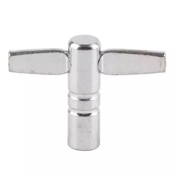 T-образный металлический ключ для настройки барабана с высокой скоростью вращения, износостойкий портативный универсальный ключ для настройки барабана