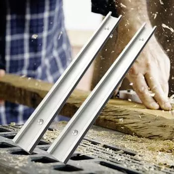 Т-образный паз из алюминиевого сплава, приспособление для резки под углом, пильный стол, желоб, инструмент для деревообработки 500mm