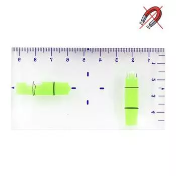 Т-образный спиртовой уровень Линейка Пузырьковый уровень Блистеры Два направления Карманный Мини-размер Магнитный Доступен 1 шт.