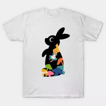 T Рубашка женщин Алиса Harajuku Печать Кавайи футболка Летний короткий рукав женский футболка Top Tee S