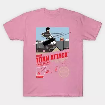 T Рубашка женщин Атака Титанов Harajuku Печать Кавайи Футболка Летний короткий рукав женский футболка Top Tee S