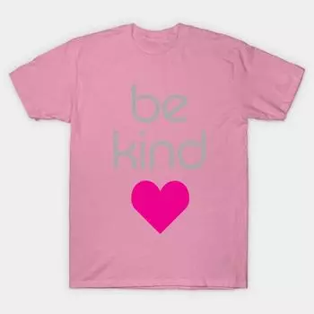 T Рубашка женщин Be Kind Harajuku Печать Кавайи футболка Летний короткий рукав женский футболка Top Tee S