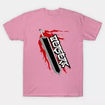 T Рубашка женщин Берсерк Меч Harajuku Печать Кавайи футболка Летний короткий рукав женский футболка Top Tee S