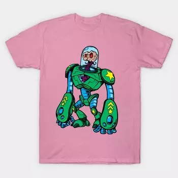 T Рубашка женщин Brain Alien Robot Harajuku Печать Кавайи футболка Летний короткий рукав женский футболка Top Tee S