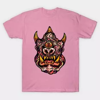 T Рубашка женщин Циклоп Harajuku Печать Кавайи футболка Летний короткий рукав женский футболка Top Tee S