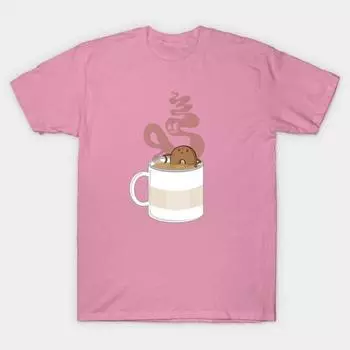 T Рубашка женщин Данкин Пончик Harajuku Печать Кавайи футболка Летний короткий рукав женский футболка Top Tee S