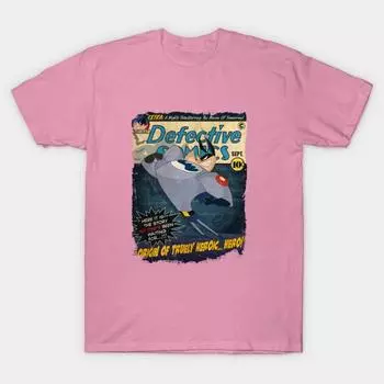 T Рубашка женщин Дефектные комиксы Harajuku Печать Кавайи футболка Летний короткий рукав женский футболка Top Tee S