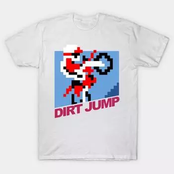 T Рубашка женщин Dirt Jump Harajuku Печать Кавайи футболка Летний короткий рукав женский футболка Top Tee S