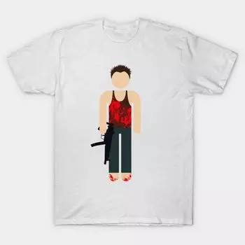 T Рубашка женщин Джон Макклейн Harajuku Печать Кавайи Футболка Летний короткий рукав женский футболка Top Tee S