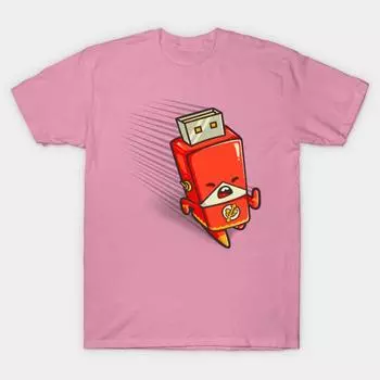 T Рубашка женщин Flash Harajuku Печать Кавайи футболка Летний короткий рукав женский футболка Top Tee S