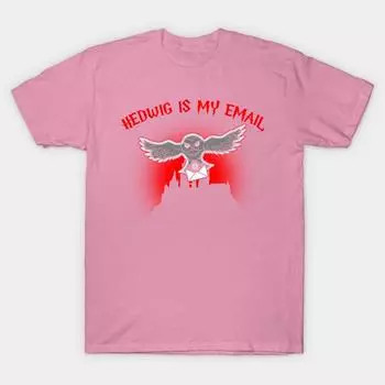 T Рубашка женщин Хедвиг это моя электронная почта Harajuku Печать Кавайи футболка Летний короткий рукав женский футболка Top Tee S