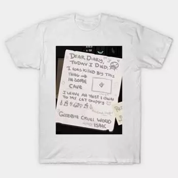 T Рубашка женщин Исаак Harajuku Печать Кавайи Футболка Летний короткий рукав женский футболка Top Tee S