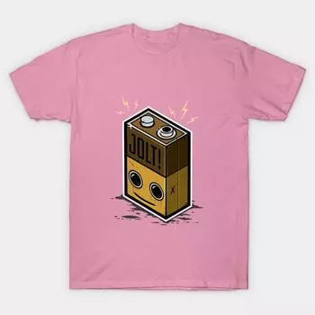 T Рубашка женщин Jolt Battery Harajuku Печать Кавайи футболка Летний короткий рукав женский футболка Top Tee S