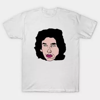 T Рубашка женщин Кайло Рен Harajuku Печать Кавайи Футболка Летний короткий рукав женский футболка Top Tee S