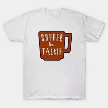 T Рубашка женщин Кофе Тогда Talkie Harajuku Печать Кавайи Футболка Летний короткий рукав женский футболка Top Tee S